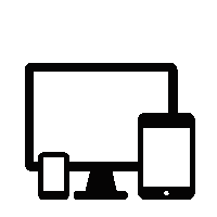 phone, tablet, computer icon
